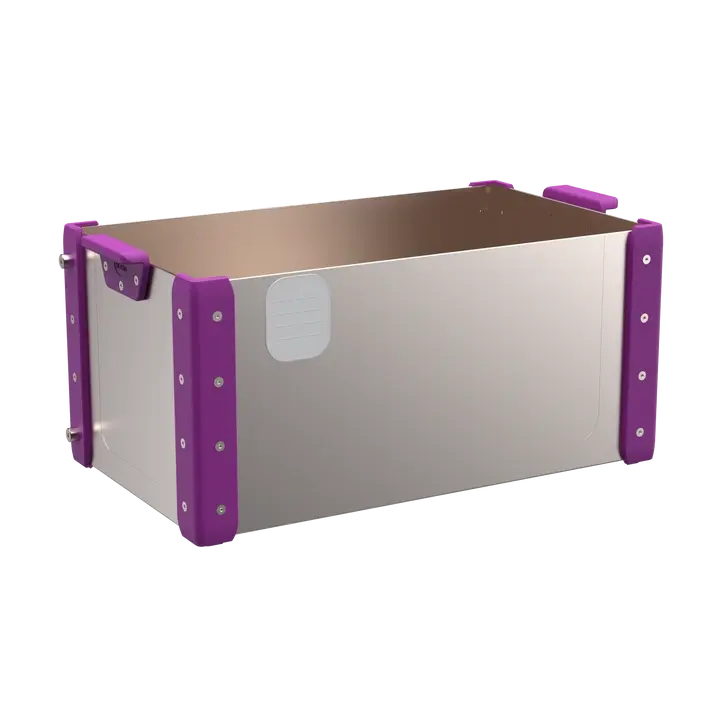 Klaro REGO Box – RB2012P – vientisos sienelės, vientisas dugnas