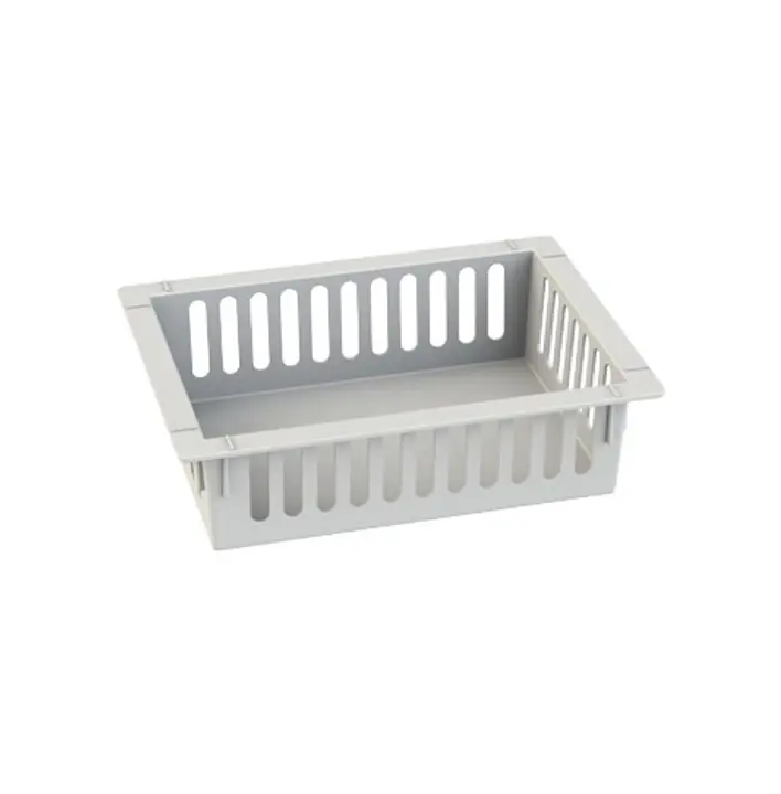 Klaro Pilkas vidutinio gylio MINI MS krepšys (33 x 23 x 10 cm) – M dydis (3/4, 1/2)