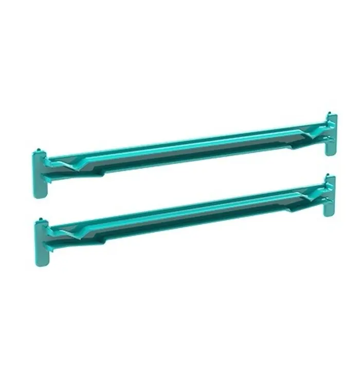 Klaro Horizontalus bėgelis (ilgis 60 cm) – pilnas poros komplektas