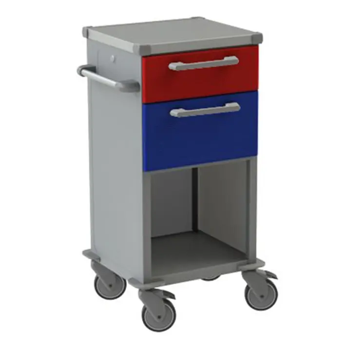 Klaro Daugiafunkcis medicininis vežimėlis METAL LINE BASIC MINI ZV3250N/PZ – aukšta versija
