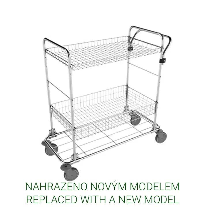 Klaro Transportavimo vežimėlis VELMAN 100 – 122031V – pakeistas naujais modeliais su REGO sistema