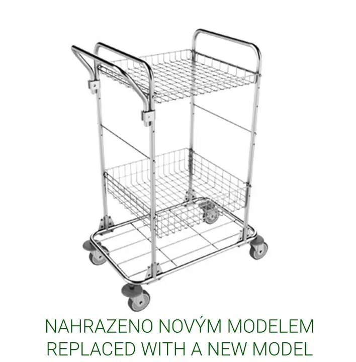 Klaro Transportavimo vežimėlis MAN 050 – 122031 – pakeistas naujais modeliais su REGO sistema