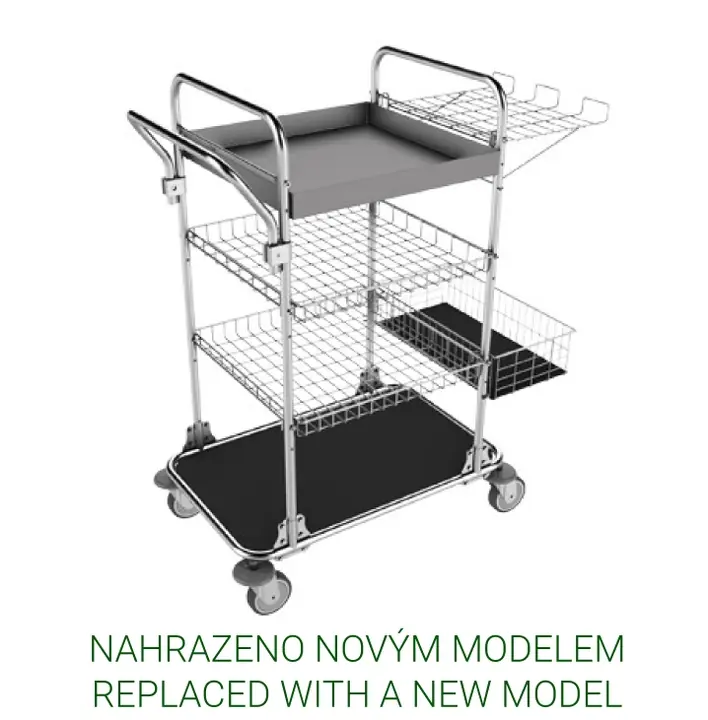 Klaro Transportavimo vežimėlis MAN 060 – 122IN – pakeistas nauju modeliu 122IN_REGO