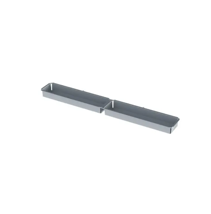 Klaro Nerūdijančiojo plieno išimamų lentynų komplektas METAL LINE MAXI serijai, 5892, 5892ECO
