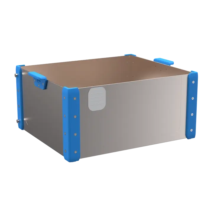 Klaro REGO Box – RB2013P – vientisos sienelės, vientisas dugnas