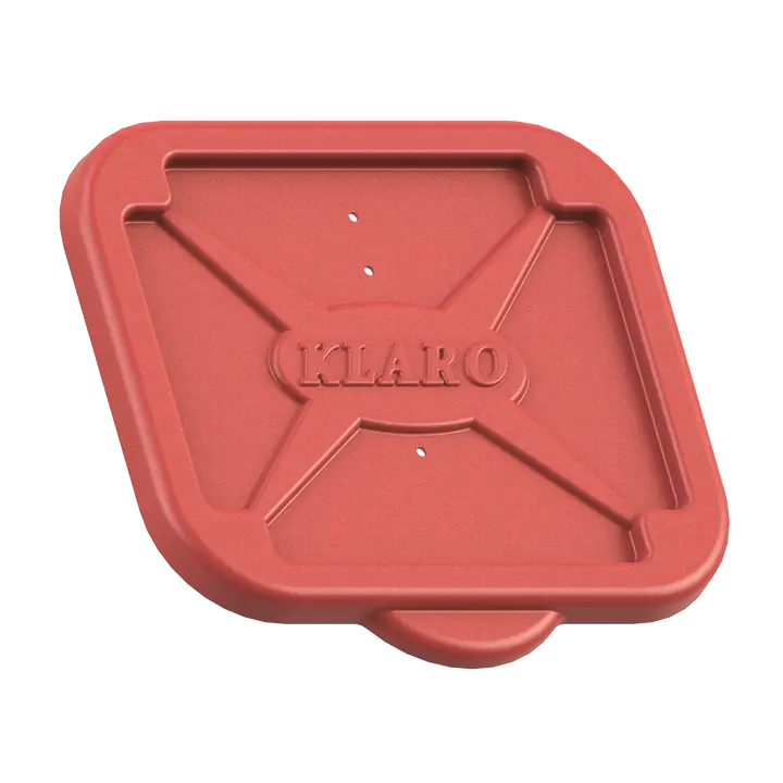 Klaro Plastikinis dangtis 80 l 00042A-N - valdomas koja
