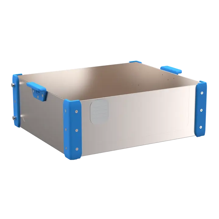 Klaro REGO Box – RB1513P – vientisos sienelės, vientisas dugnas
