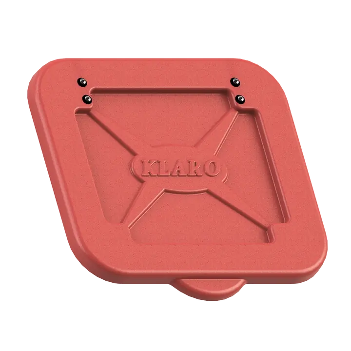 Klaro Plastikinis dangtis 120 l 00042-R-NEW - valdomas ranka, prisukamas