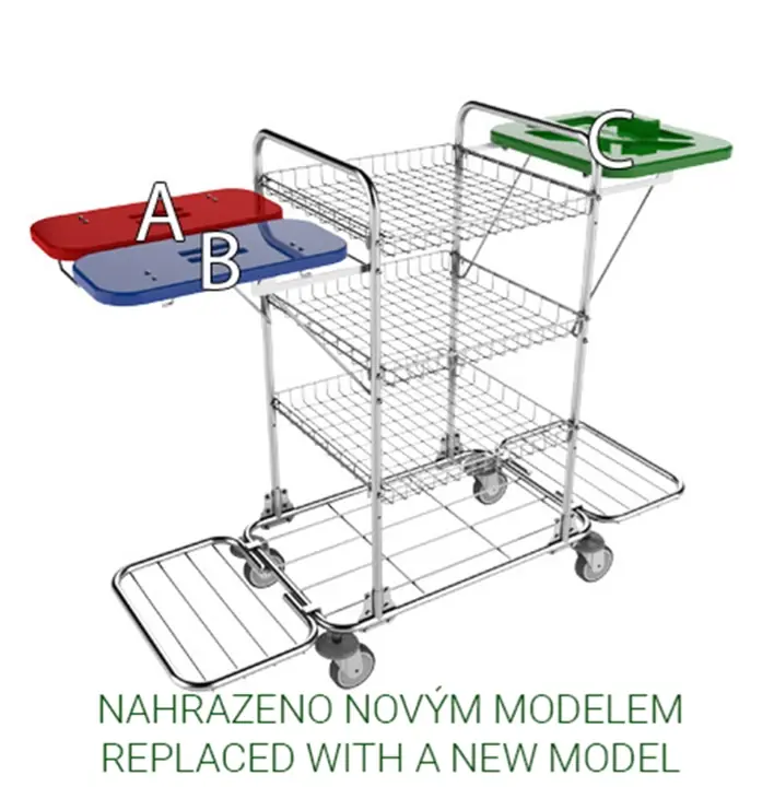 Klaro Transportavimo vežimėlis MAN 081A – 122319 – pakeistas nauju modeliu 122319_REGO