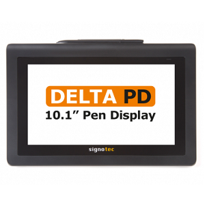 Monitoriaus išplėtimas pasirašymui signotec Delta Pen Display