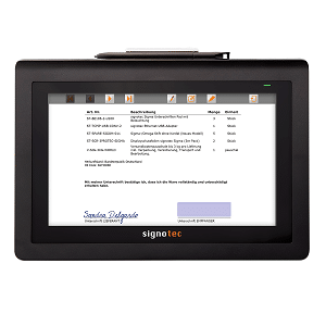 Parašo planšetė signotec Delta